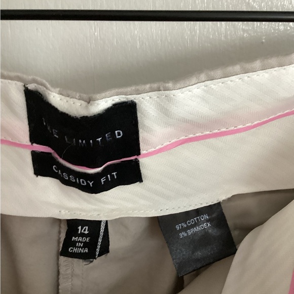 The Limited Cassidy Fit Khaki Pants, Size 14 - Picture 4 of 7